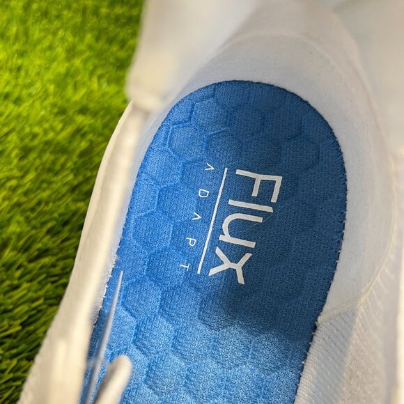 Flux Footwear Adapt Trainer White Womens Size 8 Walking Knit Shoes Sneakers - Picture 8 of 10